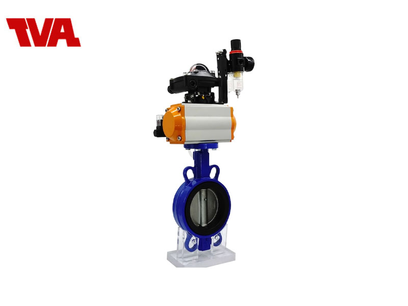 气动蝶阀三联件