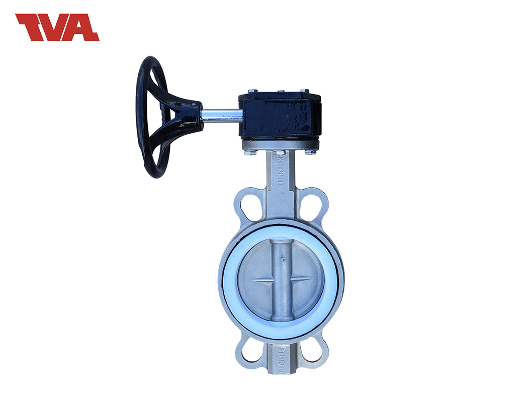 不锈钢对夹涡轮蝶阀