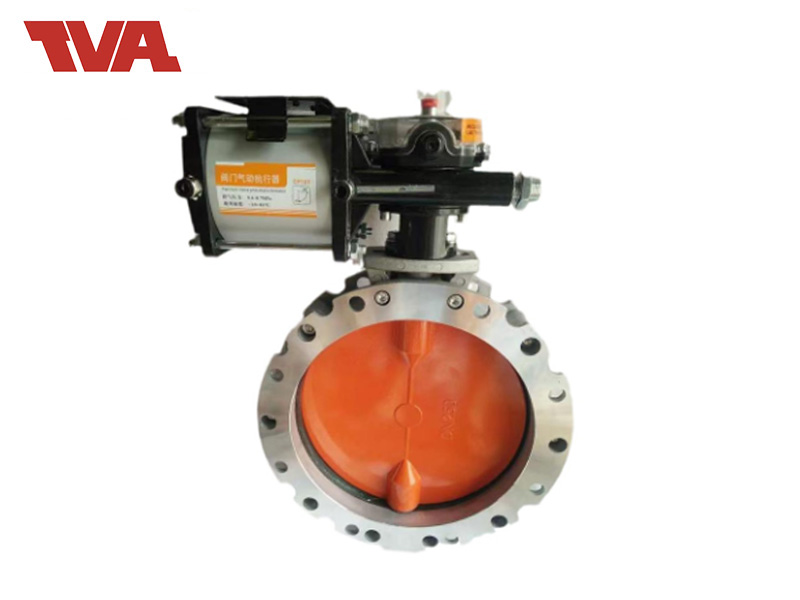 伸缩偏心法兰蝶阀